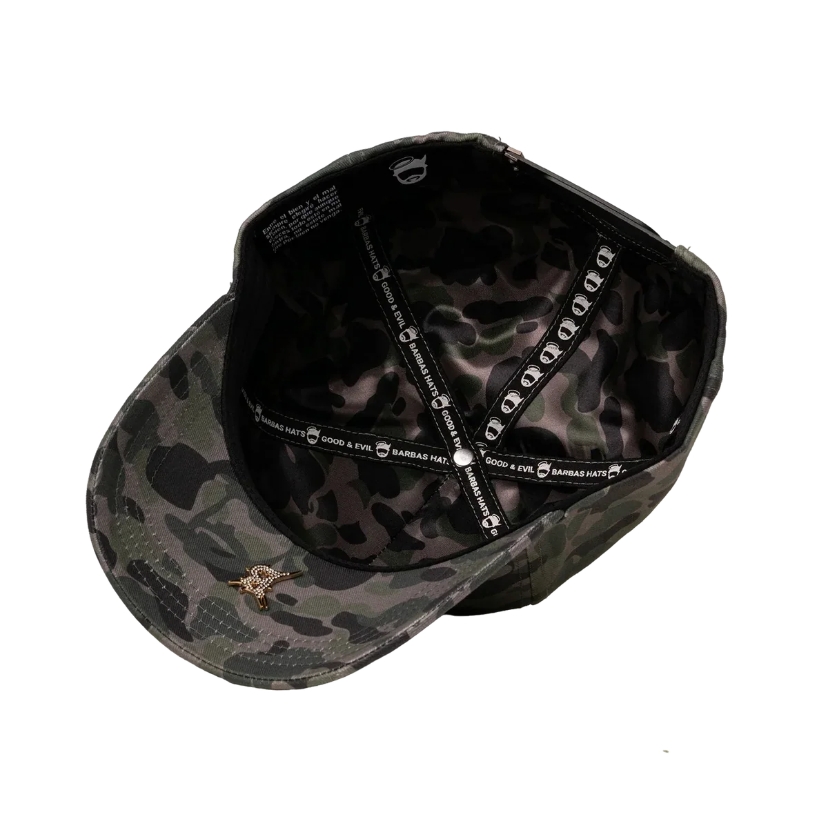 GORRA BARBAS HATS B CROSS CAMO