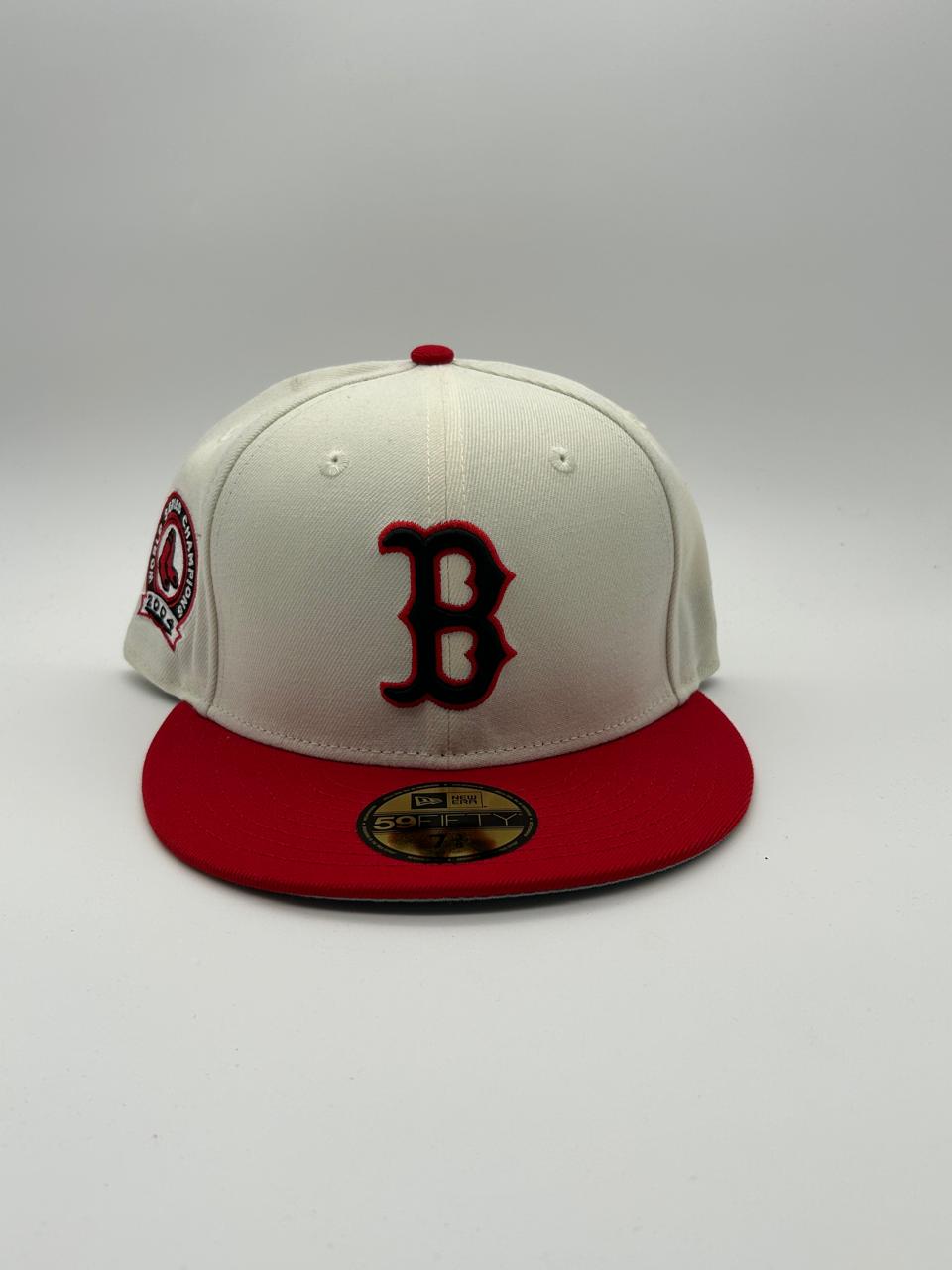 New Era Edicion Boston Champions Beige Rojo