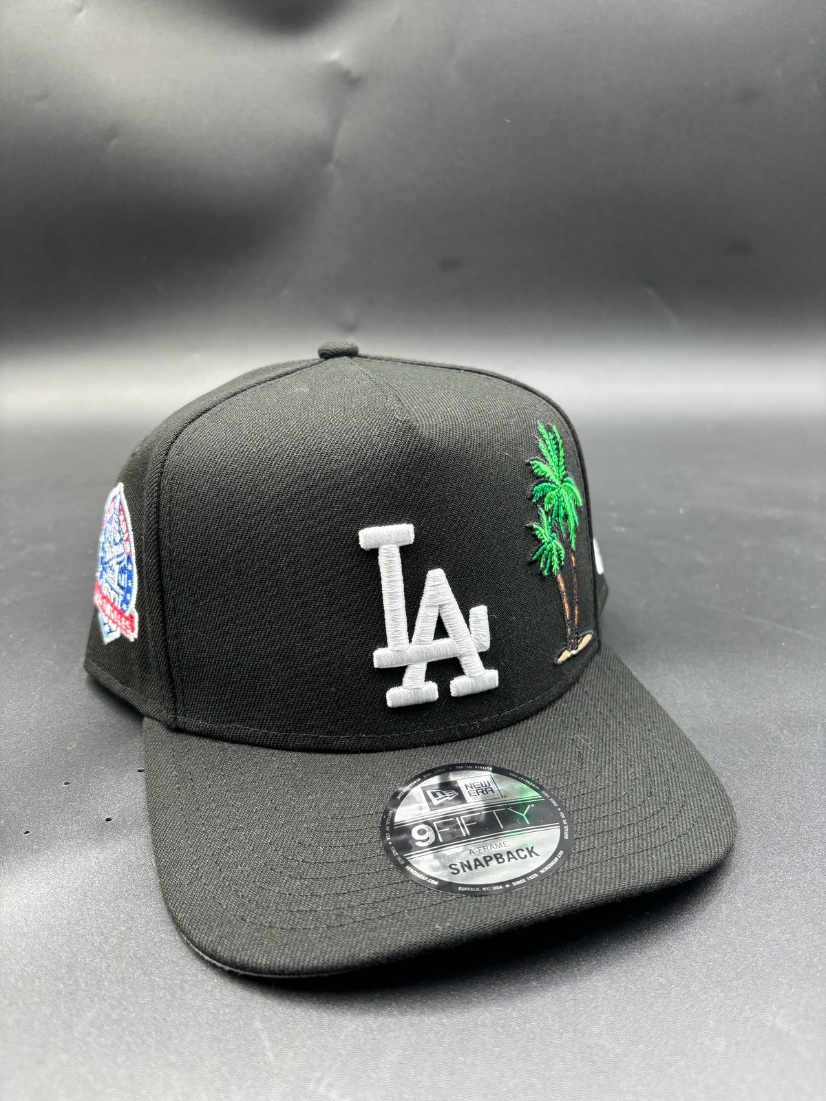 NEW ERA A-FRAME LA negro parche palma