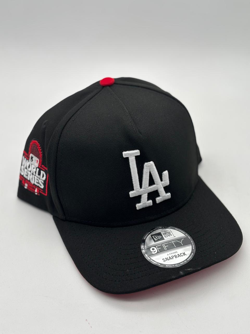 New Era A-Frame LA Negro Rojo