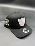 New Era A-FRAME Raiders Negra Rosa