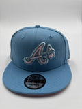 New Era Edicion Broche Atlanta Azul Rosita