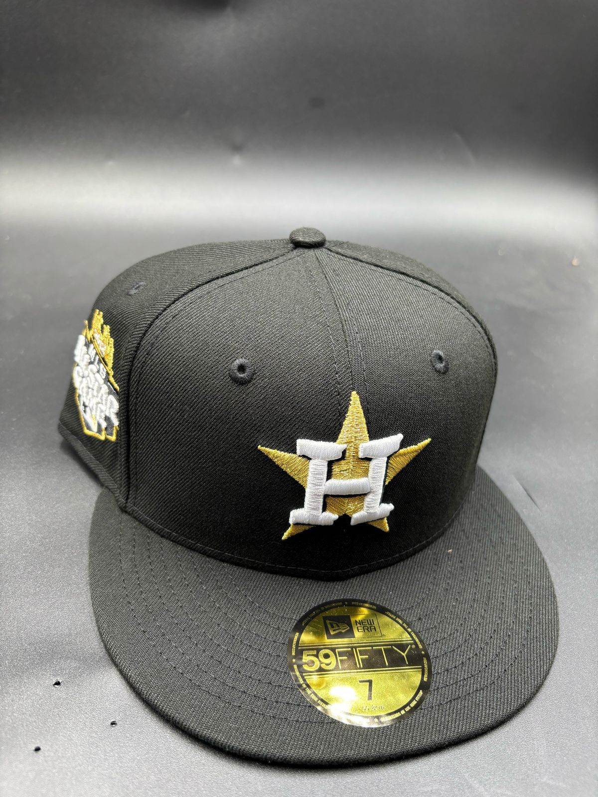 New Era Edicion Houston Dorado