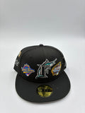 NEW ERA EDICION FLORIDA MARLINS NEGRA