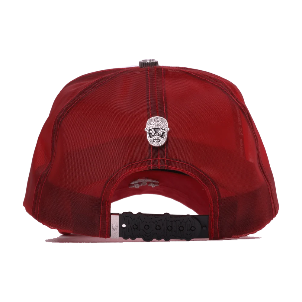GORRA BARBAS HATS RICH LIFE ROJA