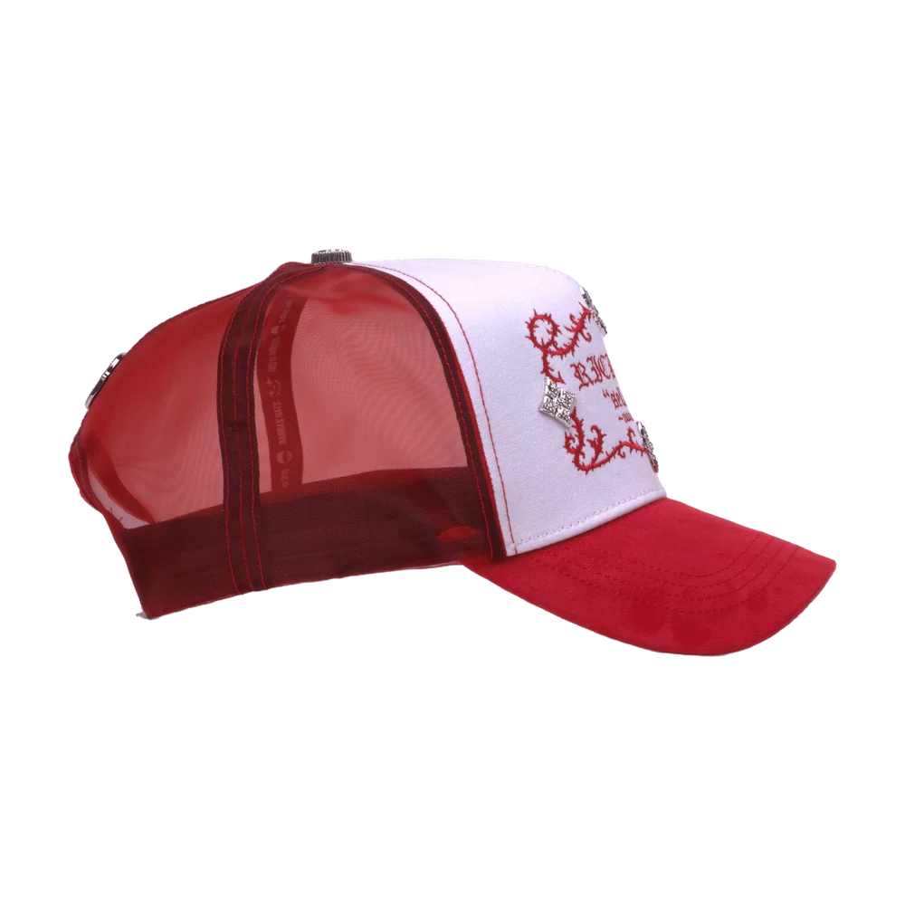 GORRA BARBAS HATS RICH LIFE ROJA