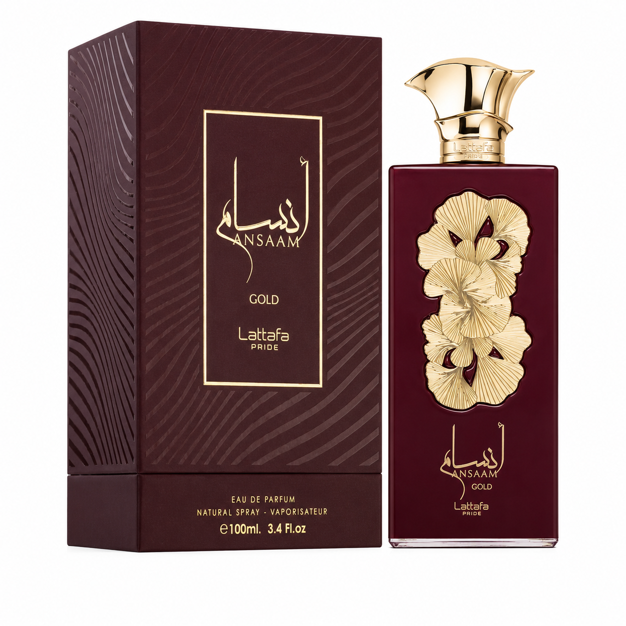 LATTAFA PRIDE ANSAAM GOLD 3.4OZ EDP
