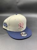 New Era Edicion Yankees Beige Azul Rosa