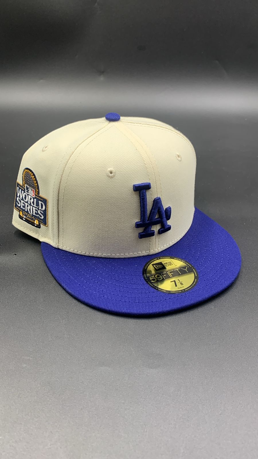 New Era Edicion LA Beige Azul 4