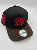 New Era A-Frame Yankees Negro Cafe