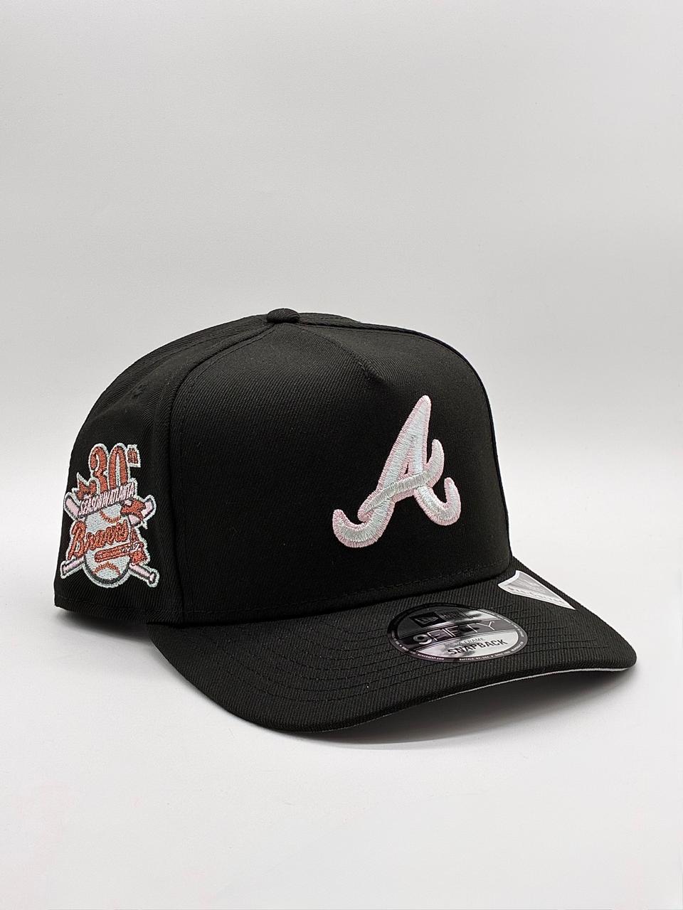 NEW ERA A-FRAME atlanta contorno rosa