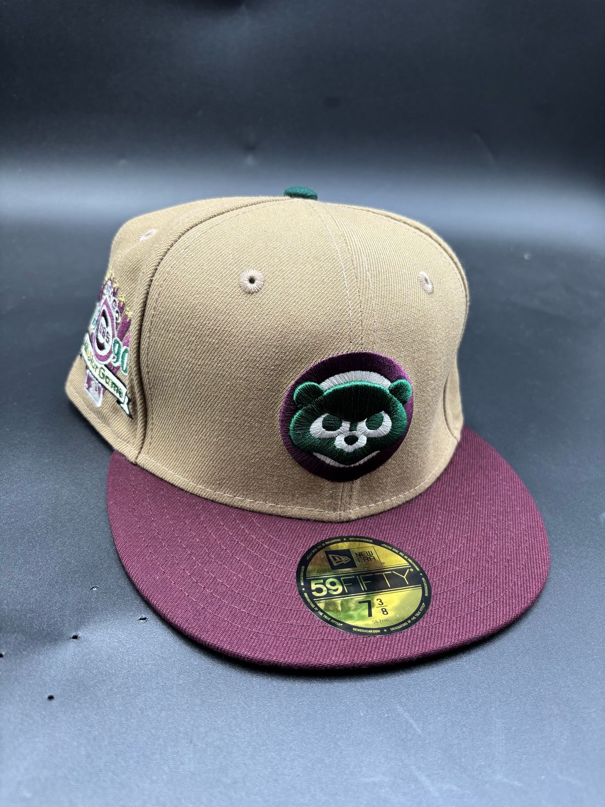 New Era Edicion Broche Cubs cafe Tinto
