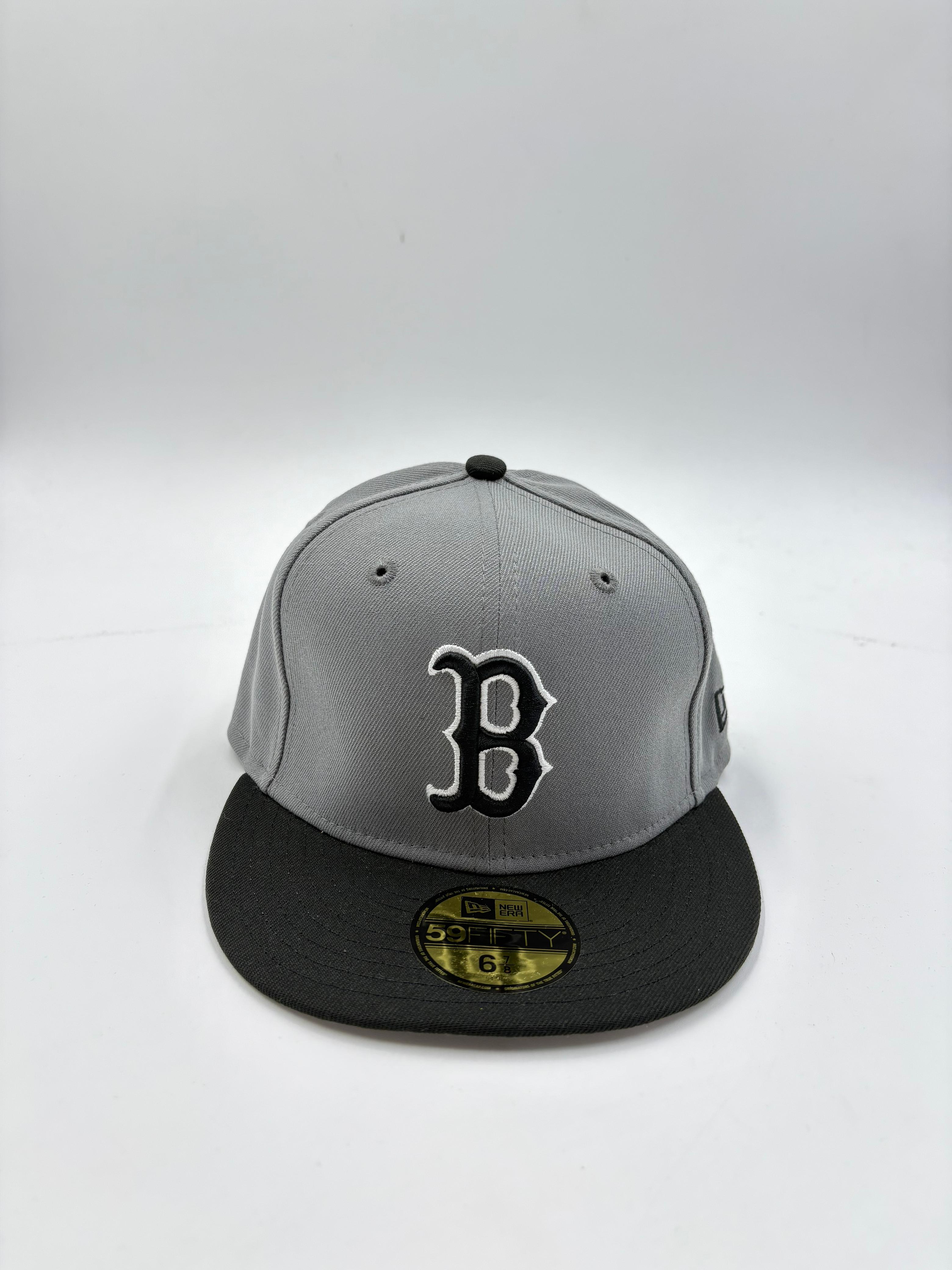 NEW ERA BOSTON GRIS NEGRO