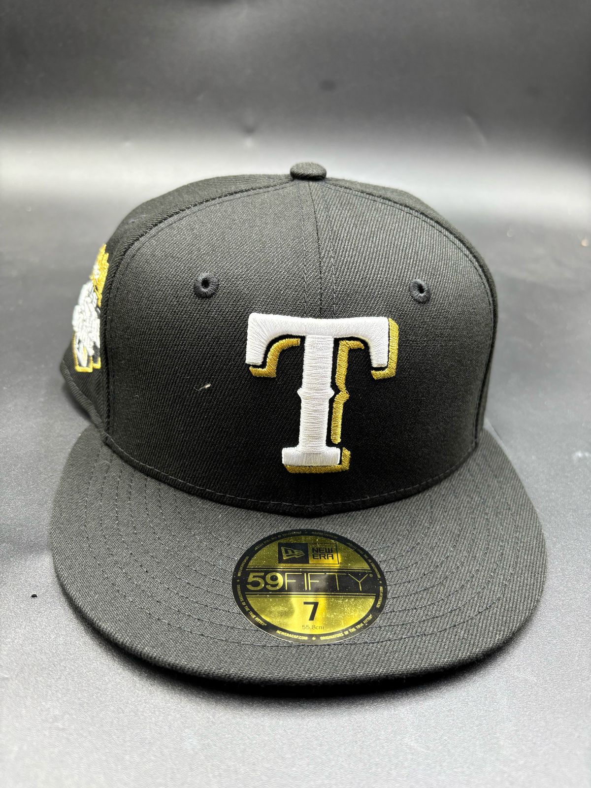 New Era Edicion Texas Contorno Dorado