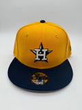 New Era Niño Houston Amarilla