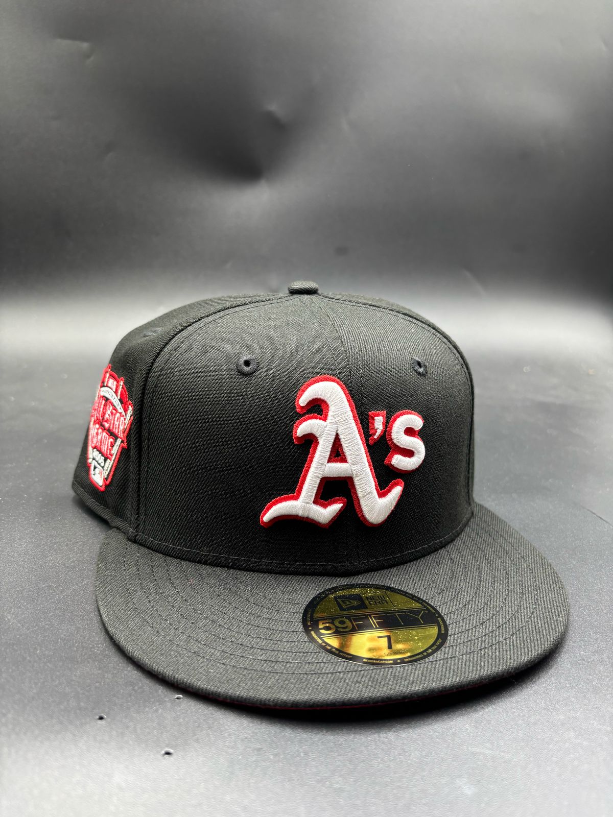 New Era Edicion Atletics Contorno Rojo