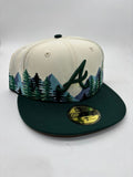 New Era Edicion Atlanta Verde Beige