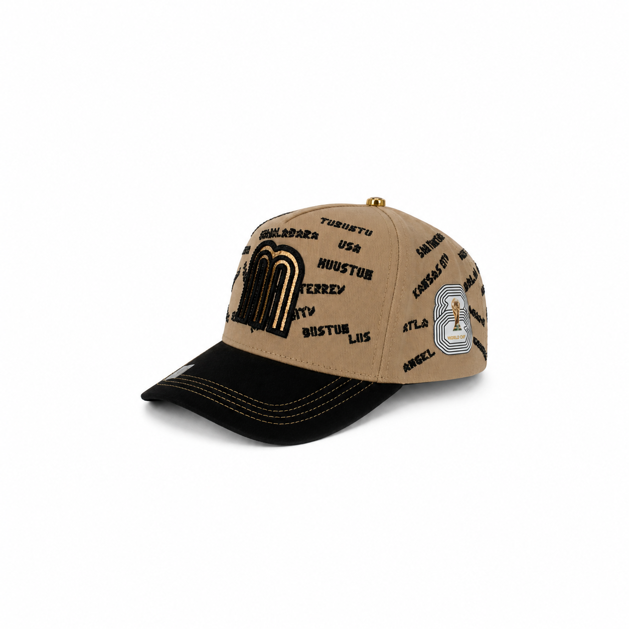 GORRA BIGG BOSS - MEXICO CHAMPIONS BEIGE