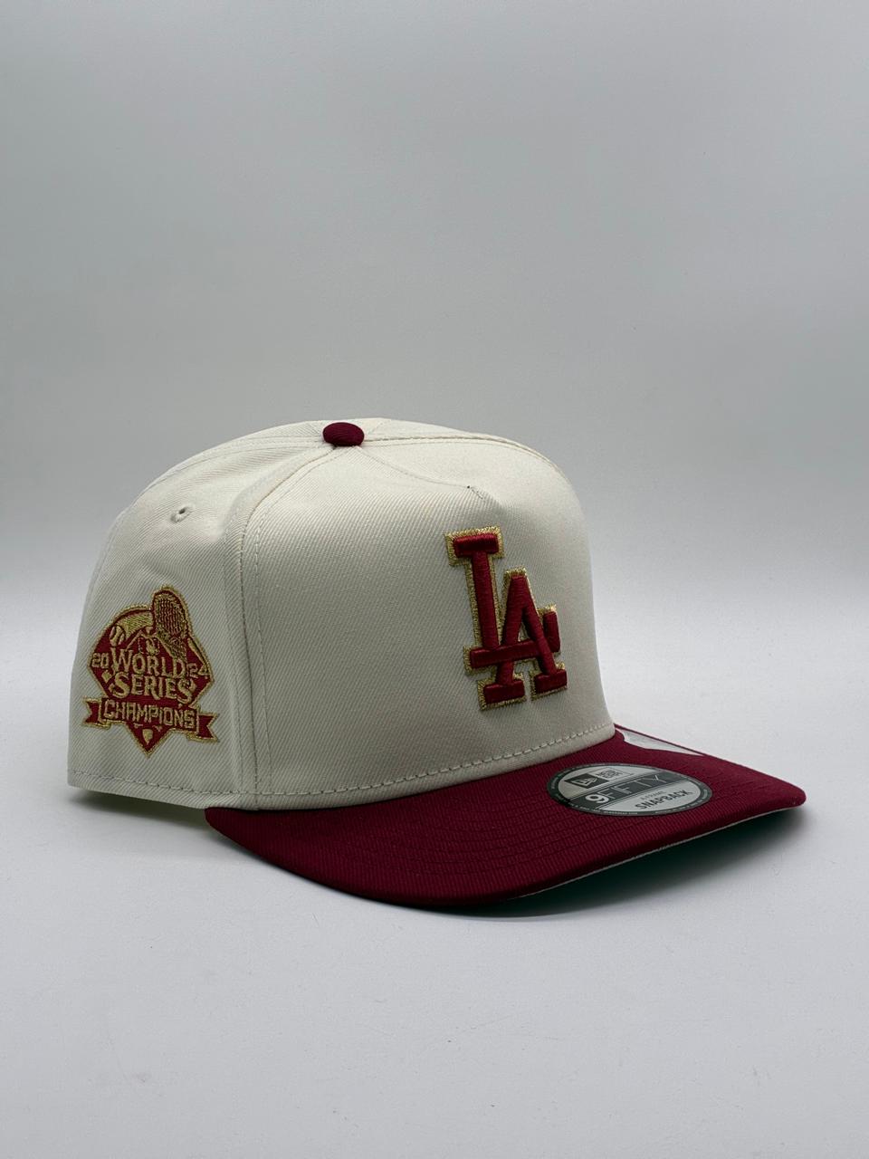 New Era A-FRAME LA BLANCA CONTORNO DORADO