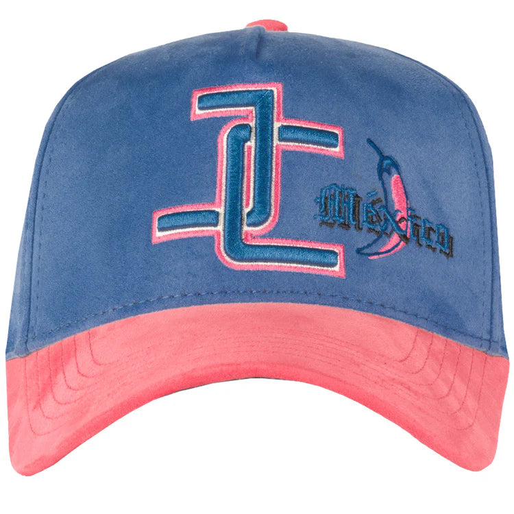 GORRA JC HATS- MEX BLUE PINK