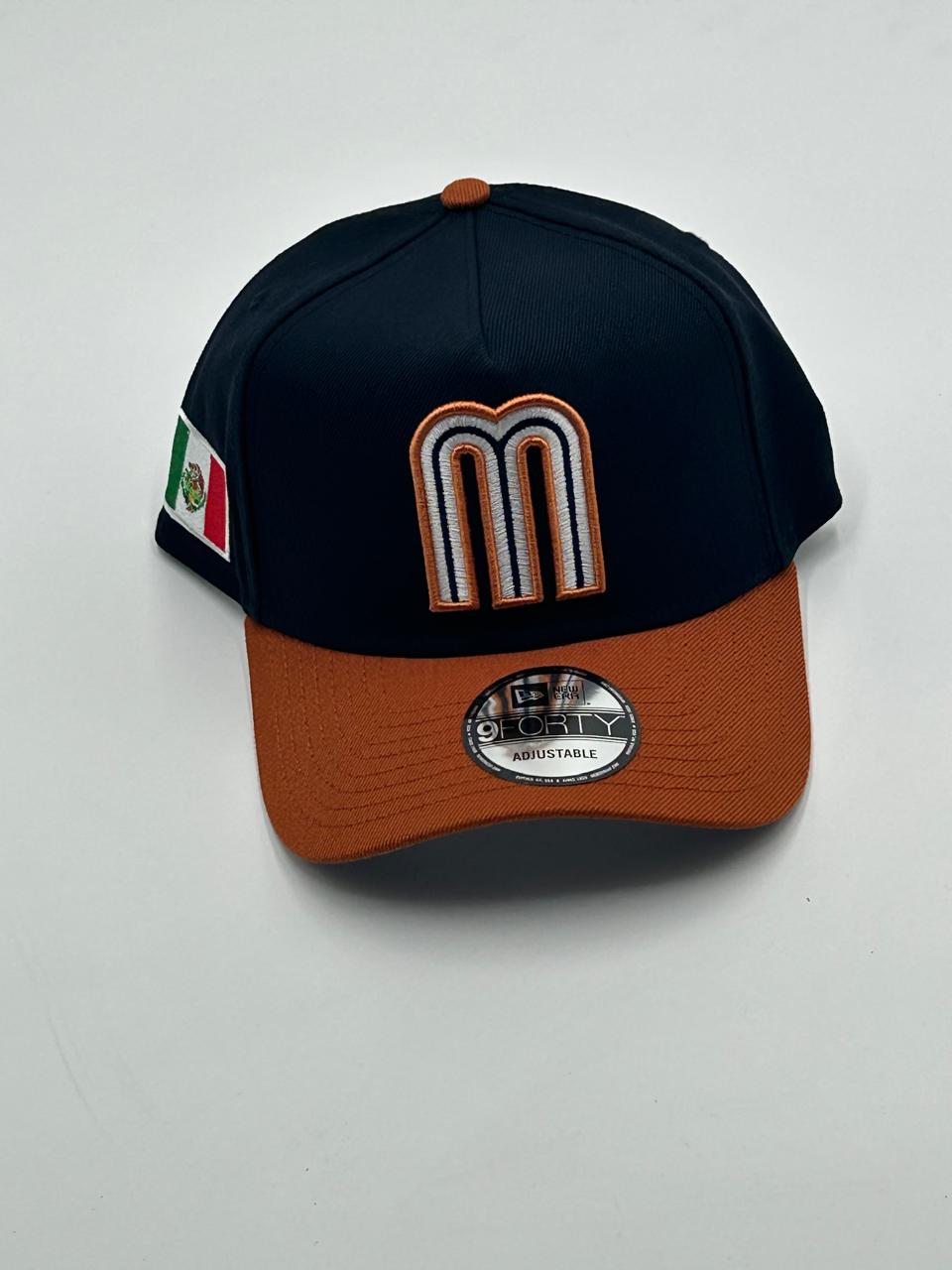 9Forty Edicion MX Naranja Azul