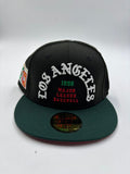 NEW ERA EDICION LOS ANGELES NEGRO VERDE