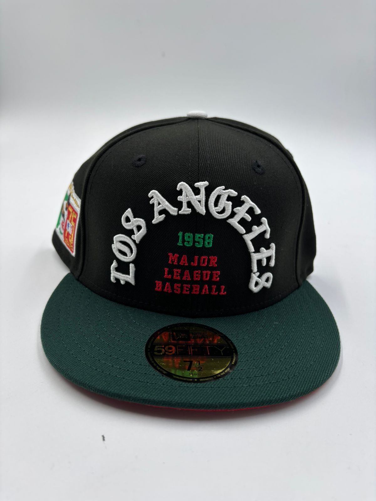 NEW ERA EDICION LOS ANGELES NEGRO VERDE