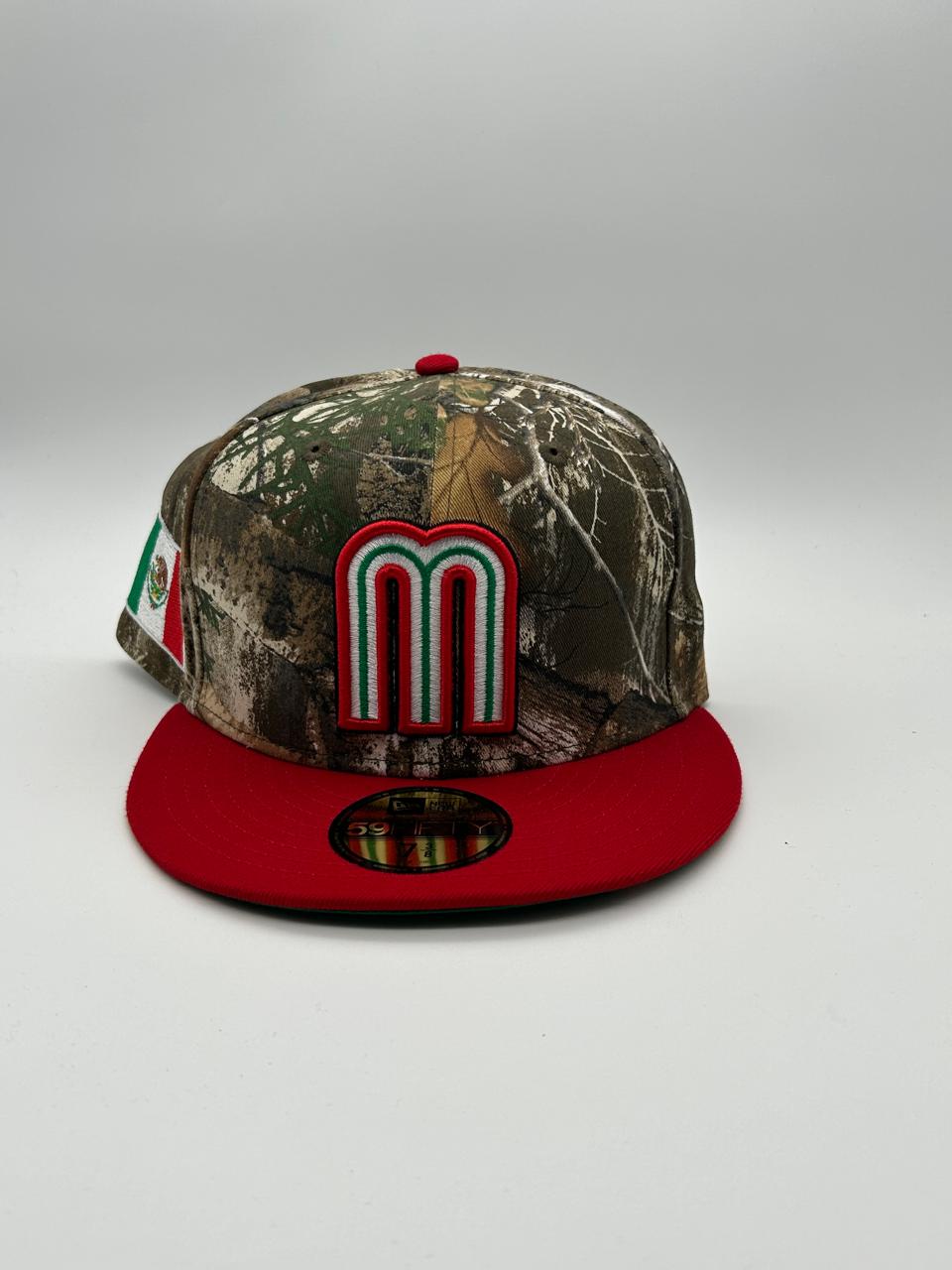 New Era Edicion MX Camo Roja