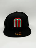 New Era MX Negro Rojo Vicera T