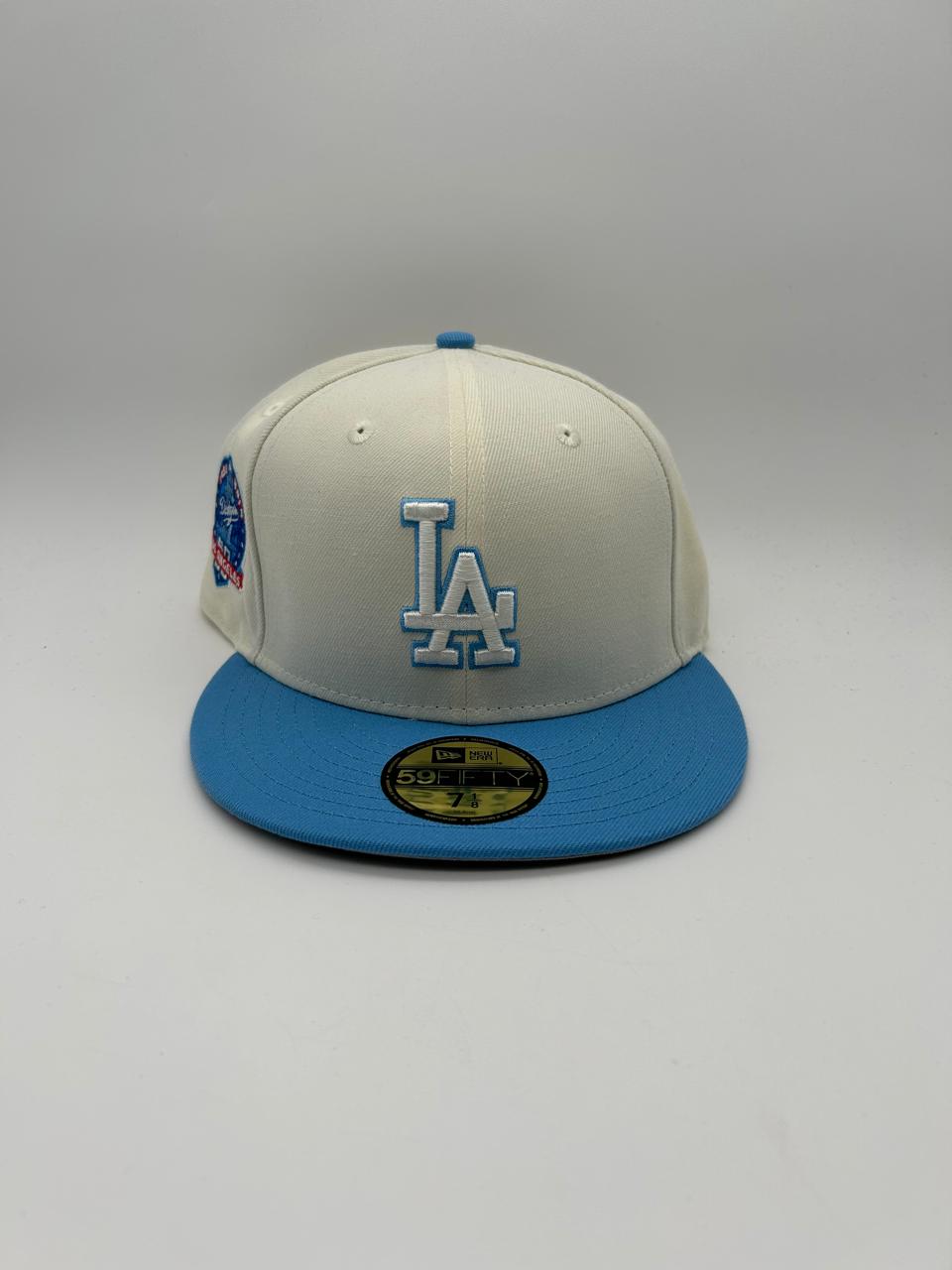New Era Edicion LA Beige Azul Cielo