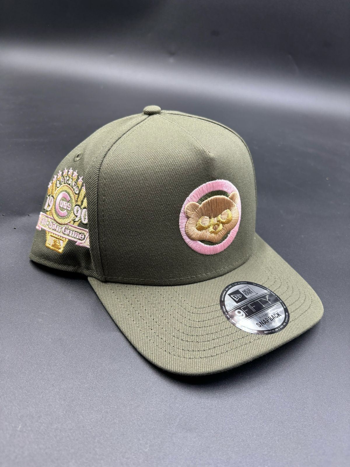 New Era A-FRAME Cubs Verde Rosa 1990