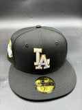 New Era Edicion LA Contorno Dorado
