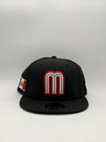 New Era MX Broche Negra M Roja