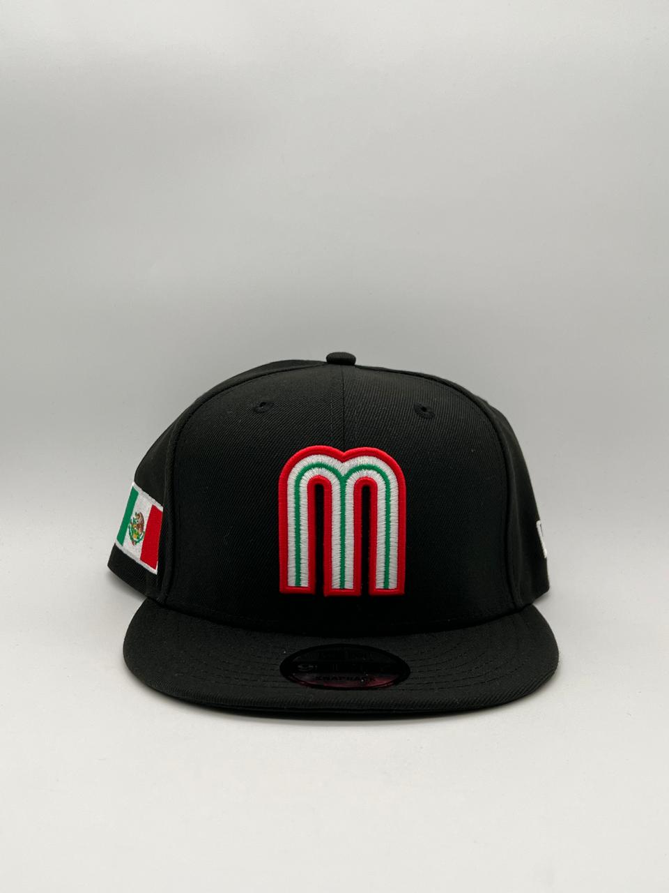 New Era MX Broche Negra M Roja