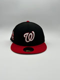 New Era Edicion Washington Negra Rojo