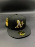 New Era Edicion Oakland Contorno Amarillo