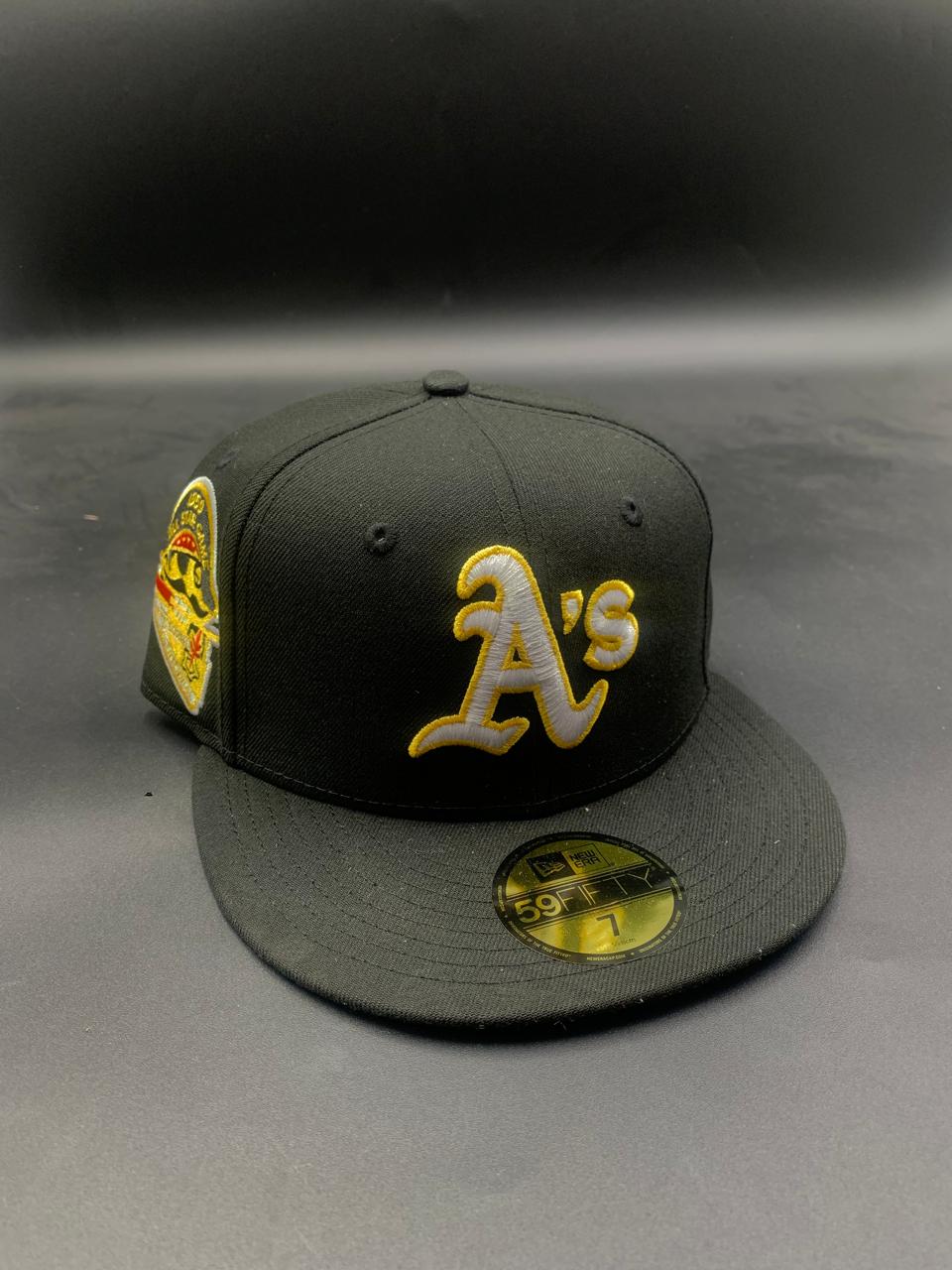 New Era Edicion Oakland Contorno Amarillo