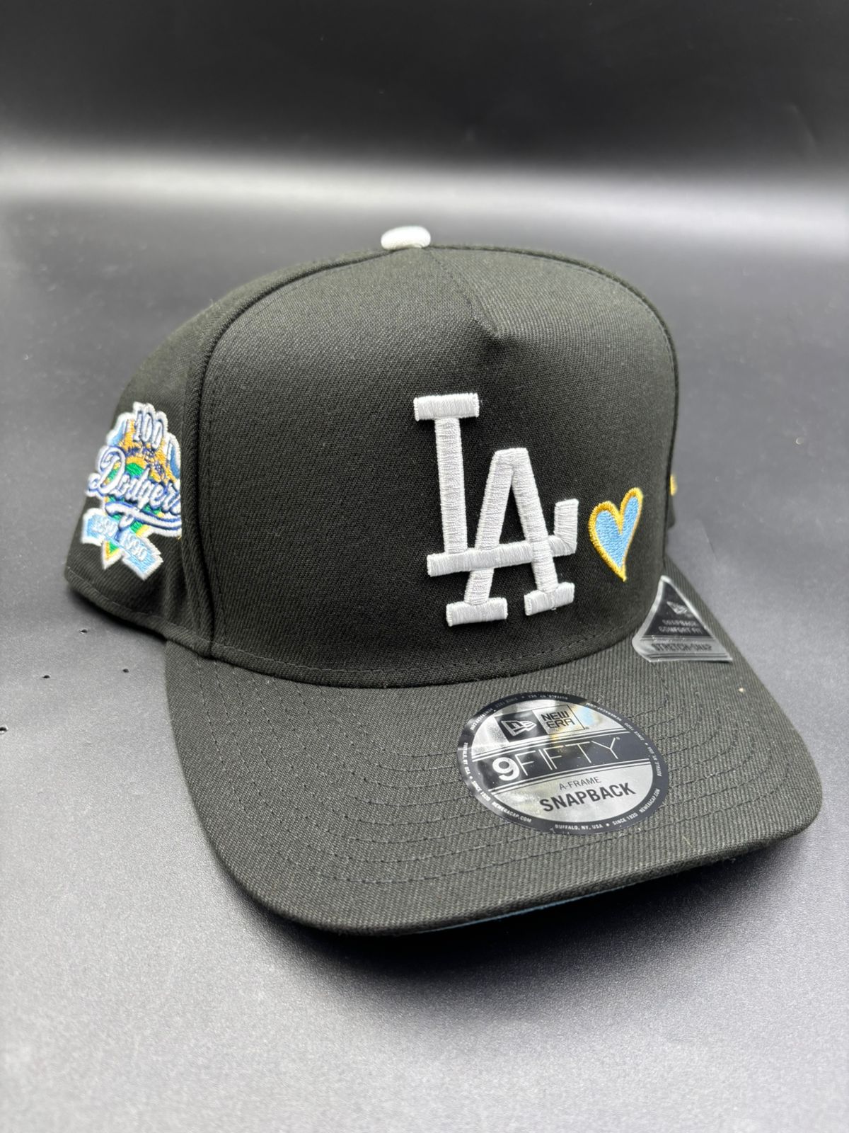 New era A-Frame La negro Corazon Azul