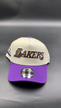 9Forty Edicion Lakers Beige Morado